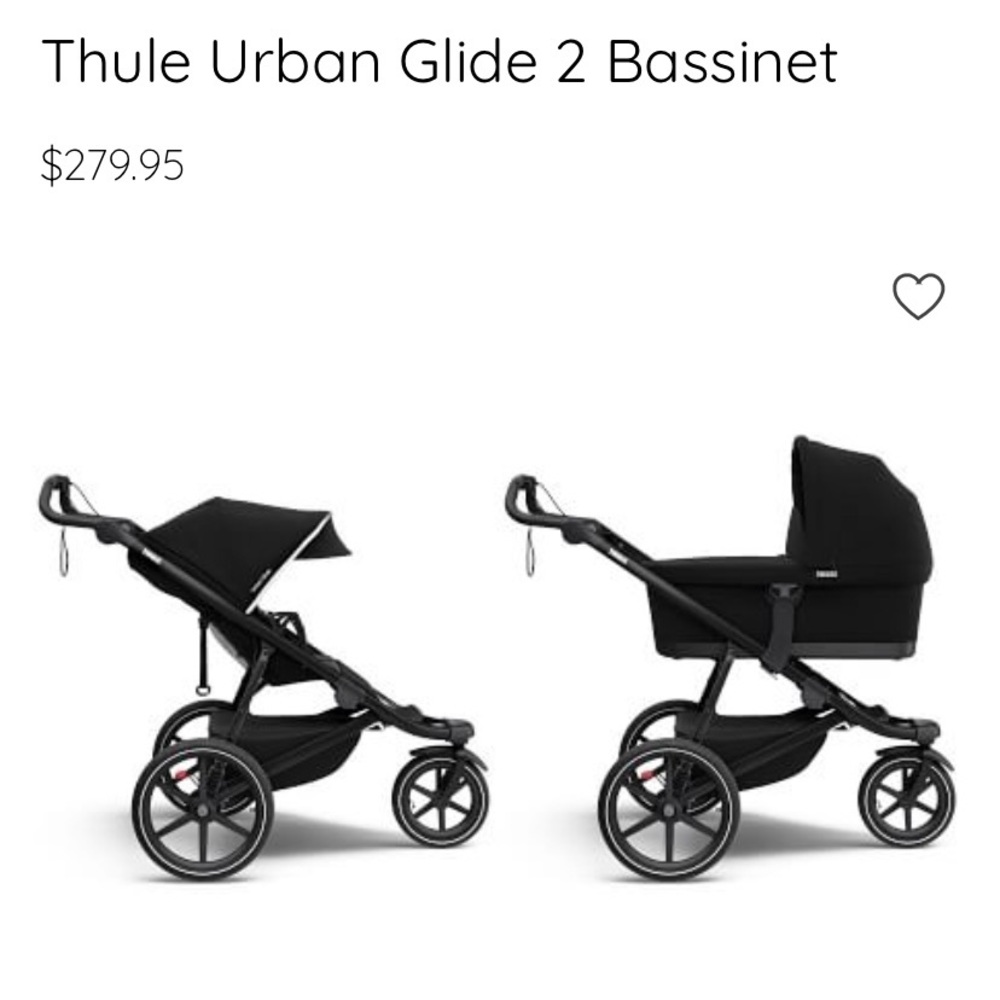 Never Used Thule Urban Glide Bassinet!